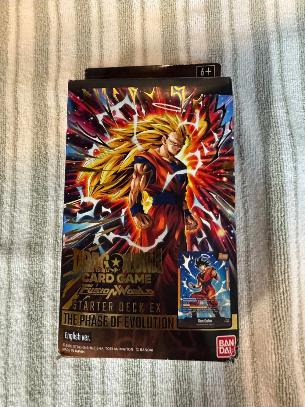 Dragon Ball Super Card Game Starter Deck EX - Gold/Red (The Phase of Evolution)